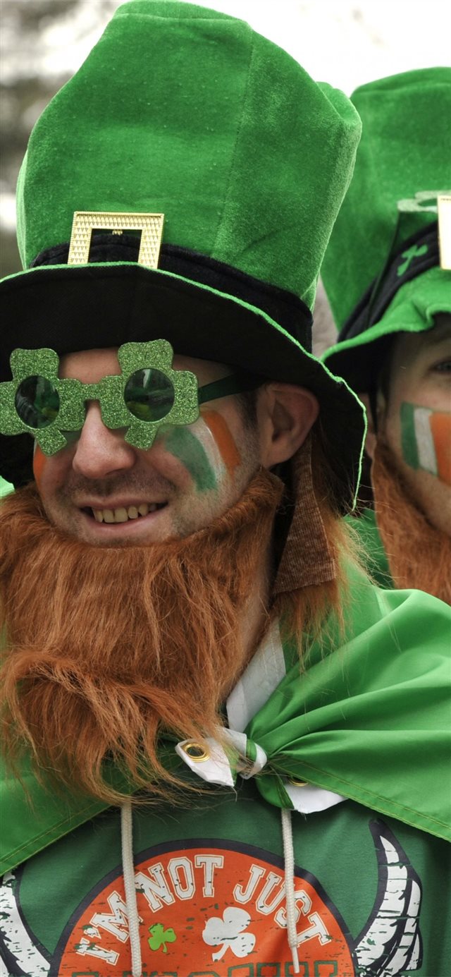 Saint Patrick's Day Ireland festival green Holiday... iPhone 11 wallpaper 