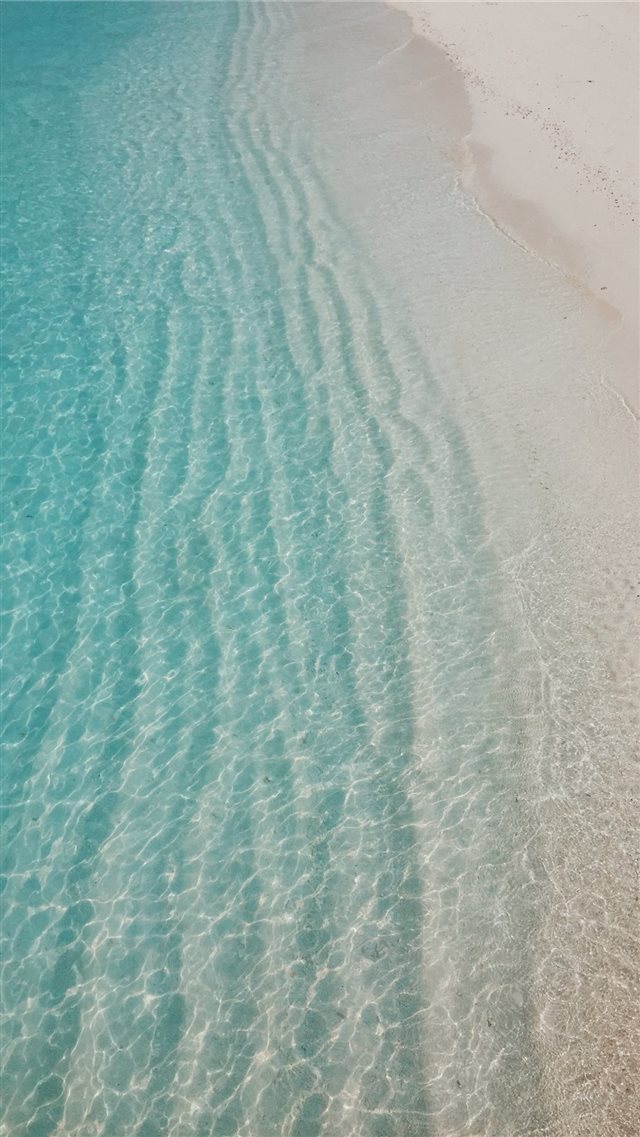seashore at daytime iPhone 8 wallpaper 