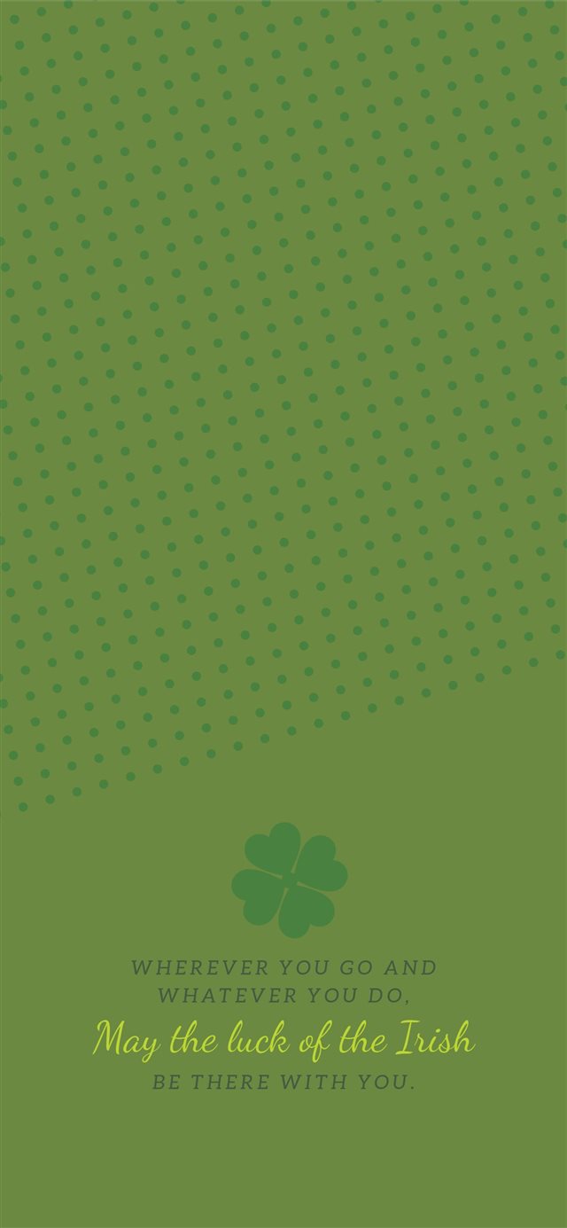 St Patricks Day Wallpapers iPhone X wallpaper 