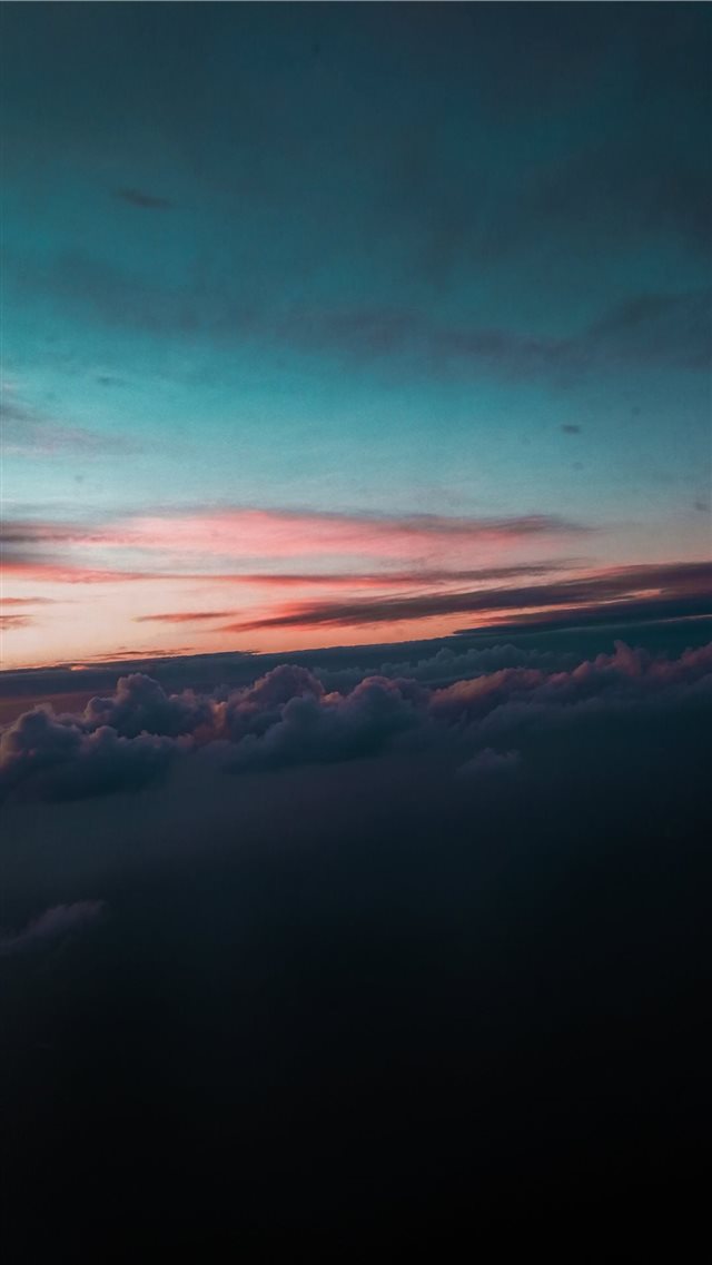Sunset's painting  iPhone 8 wallpaper 