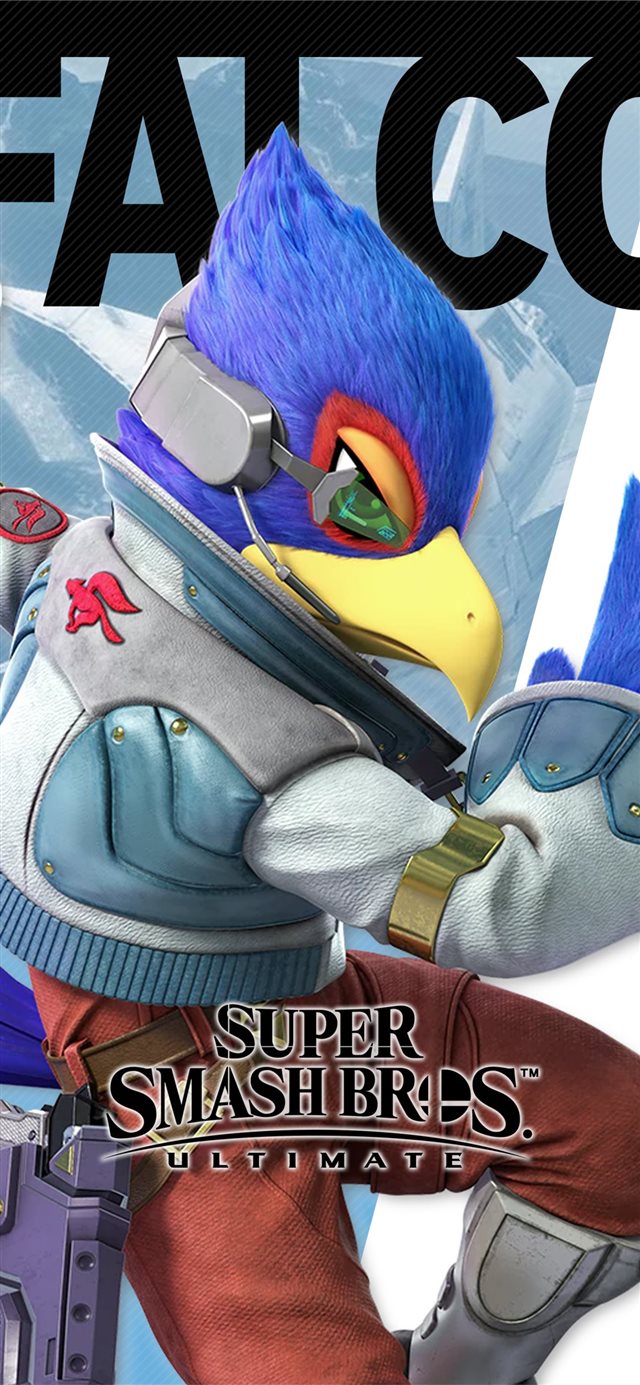 Super Smash Bros Ultimate Falco Wallpapers iPhone X wallpaper 