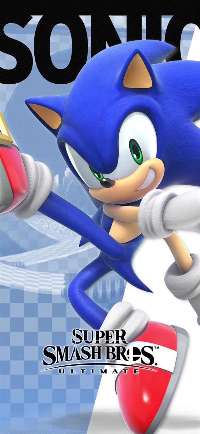 Super Smash Bros Ultimate Sonic Wallpapers iPhone X wallpaper 