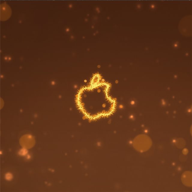 apple logo lighten 4k iPad wallpaper 