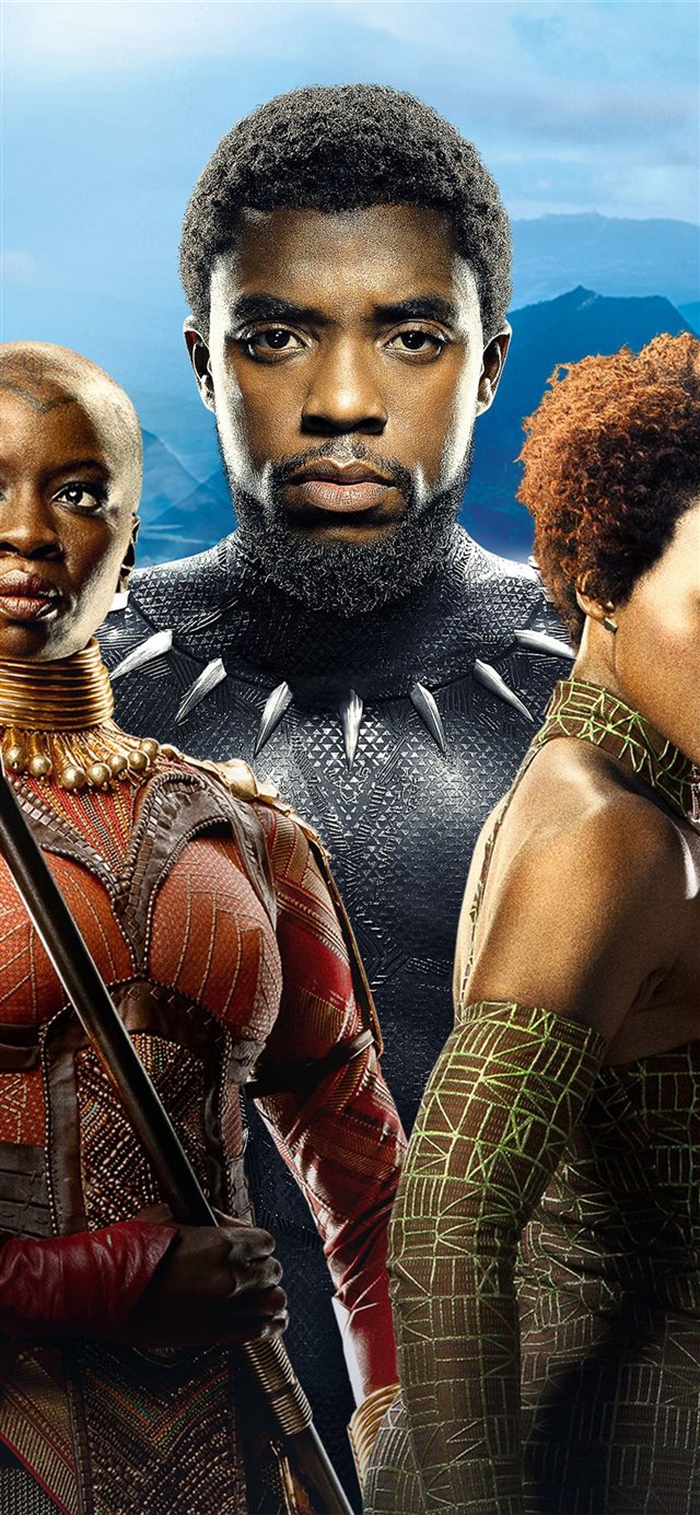 black panther theatre poster 4k iPhone 11 wallpaper 