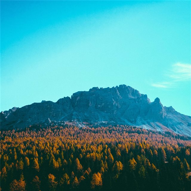 day time mountains 5k iPad Air wallpaper 