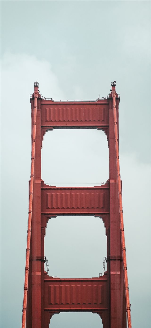 Golden Gate bridge San Francisco iPhone X wallpaper 