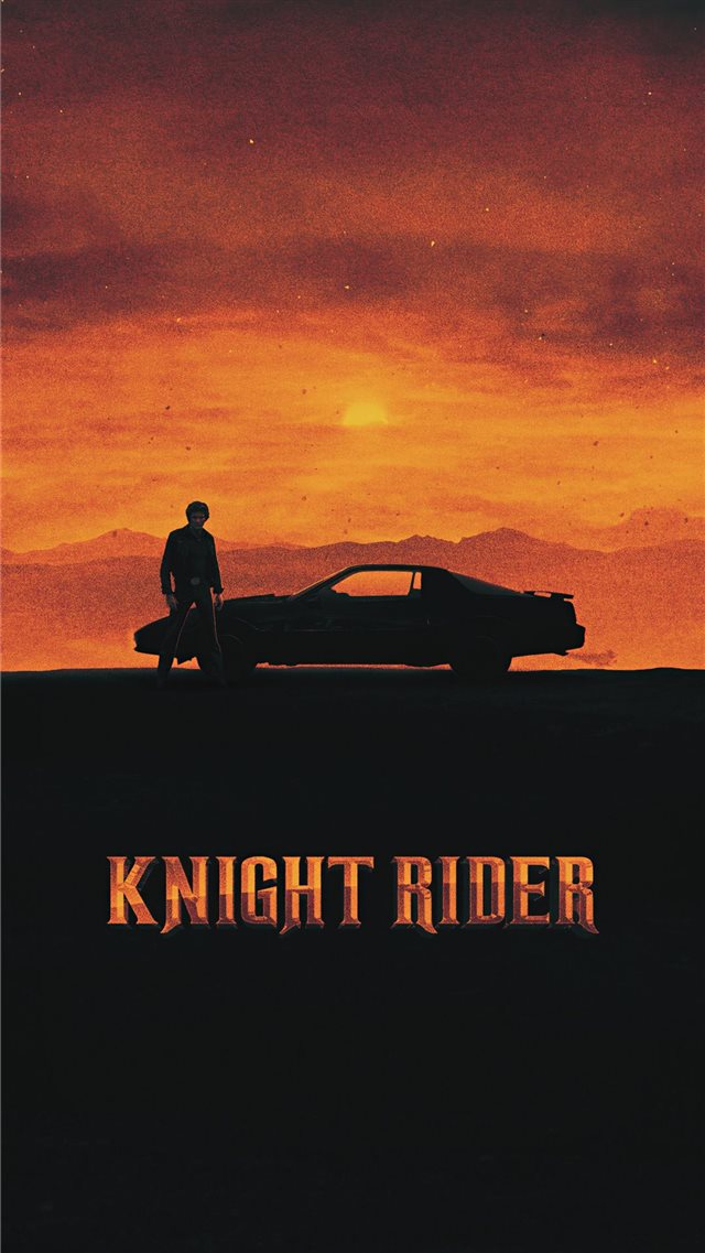 knight rider 1982 movie poster iPhone 8 wallpaper 