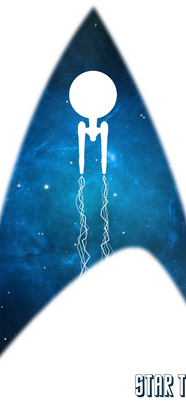Minimalist Poster for Star Trek by tyloff on Devia... iPhone 11 wallpaper 