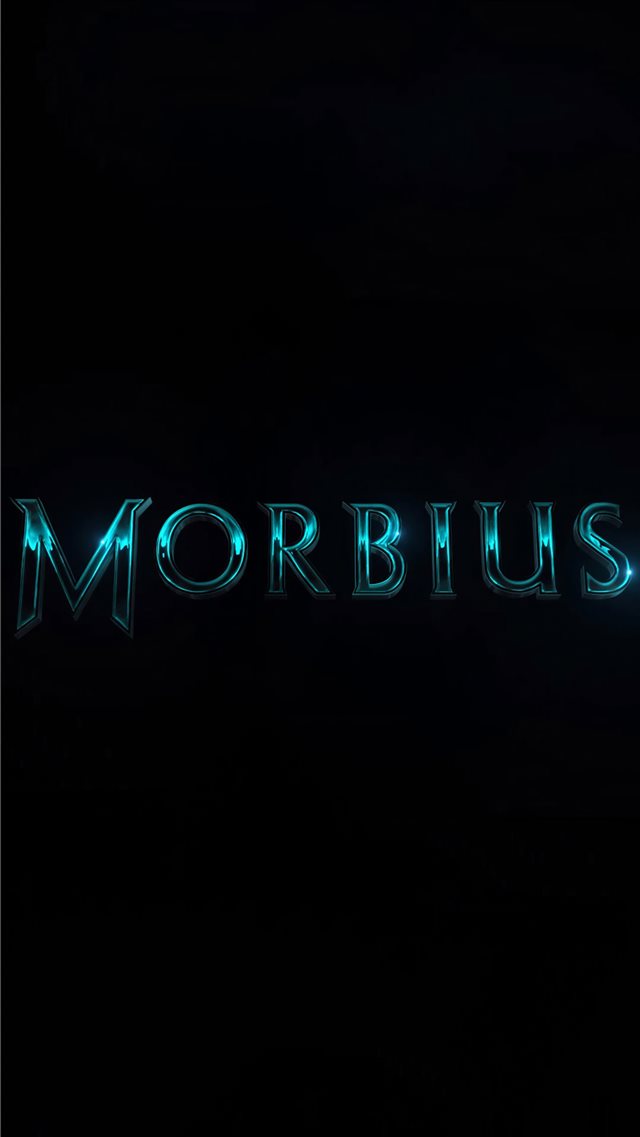 morbius 2020 logo iPhone 8 wallpaper 