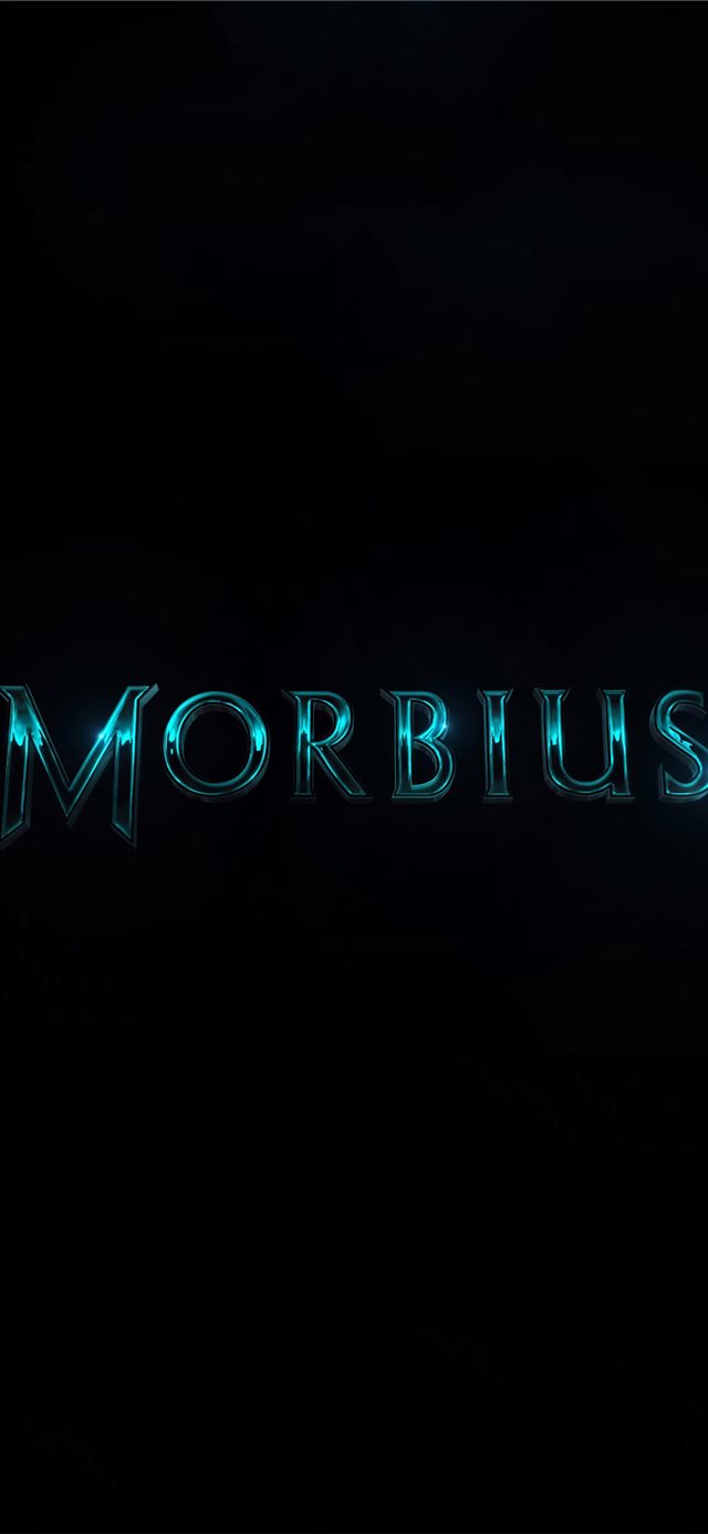 morbius 2020 logo iPhone X wallpaper 