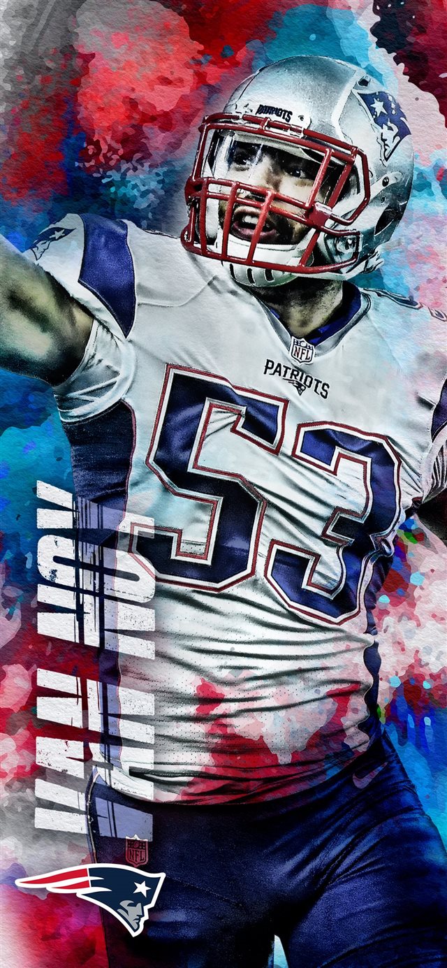 Official website of the New England Patriots iPhone 11 wallpaper 