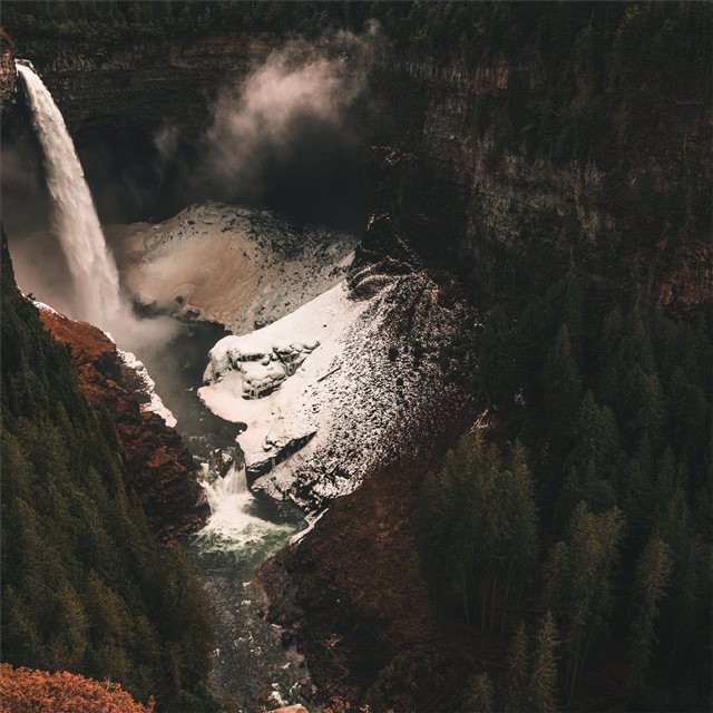 rocky mountains in autumn 5k iPad Pro wallpaper 