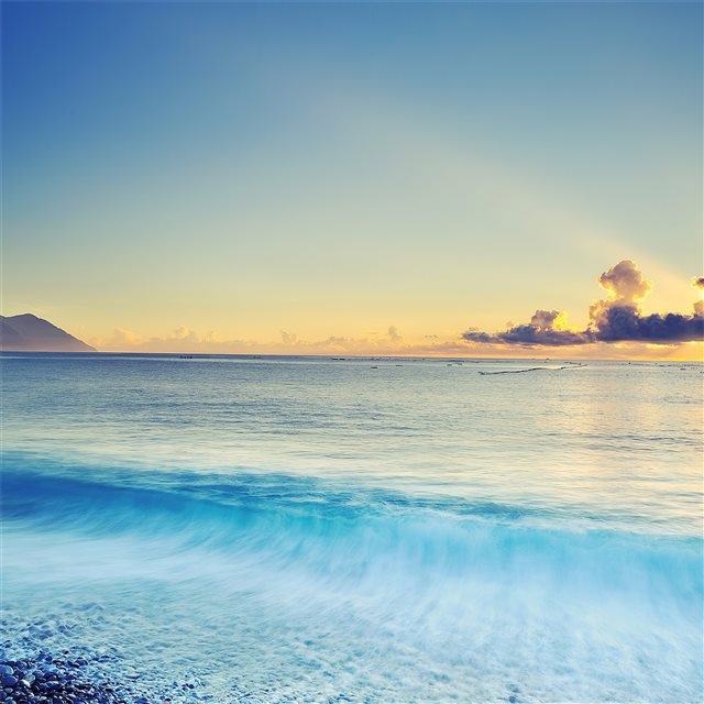 sea coast 4k iPad Air wallpaper 