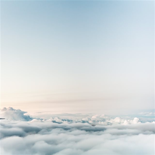 sky clouds 5k iPad Pro wallpaper 