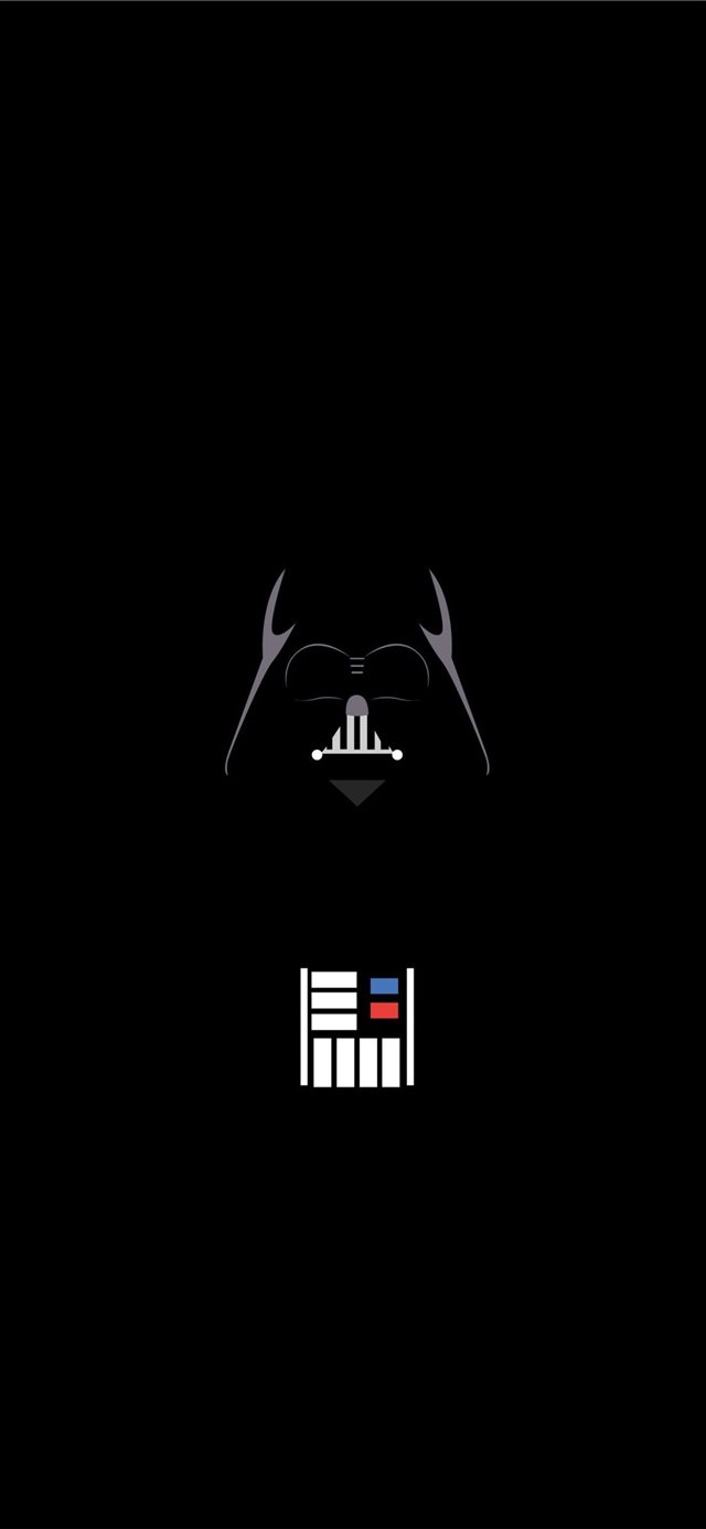 Vader Minimalist iPhone 11 wallpaper 