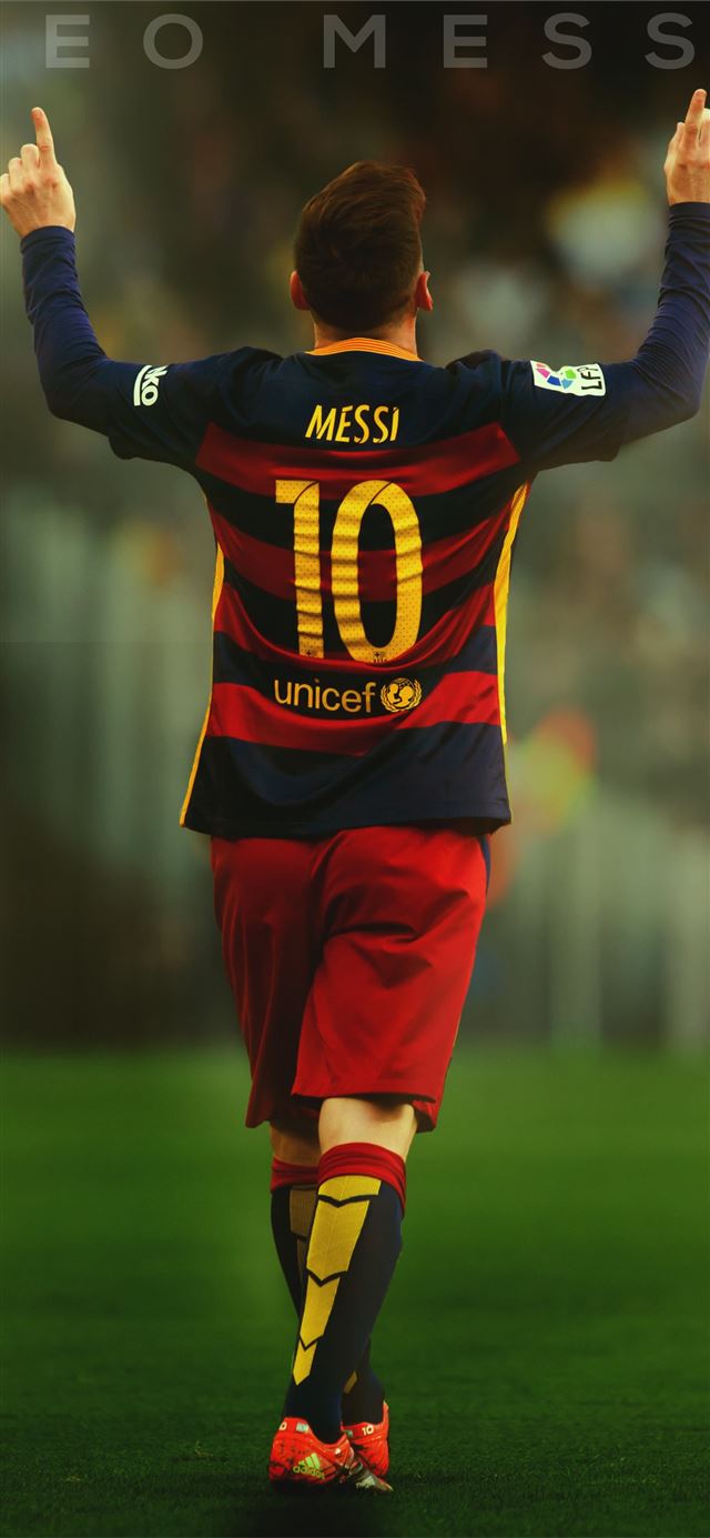  king Lionel Messi soccer Photoshop effects iPhone 11 wallpaper 