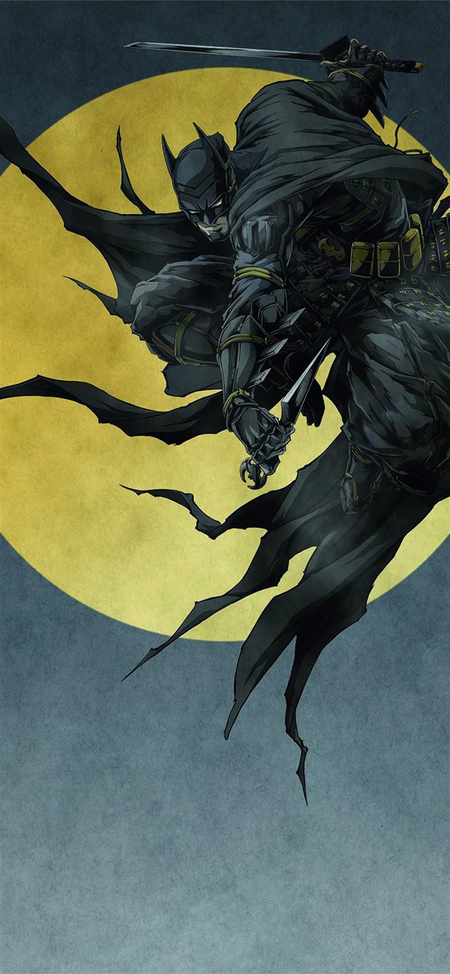 19 Batman Ninja on afari iPhone 11 wallpaper 
