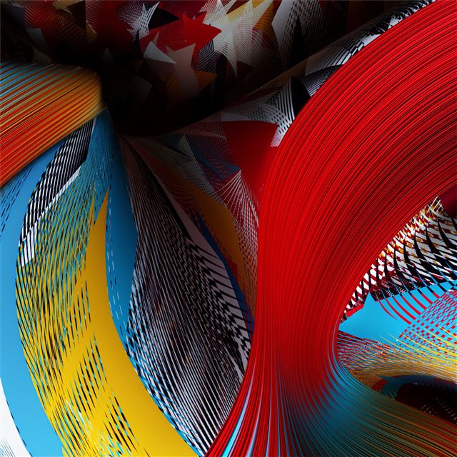 4k abstract illustration iPad Air wallpaper 