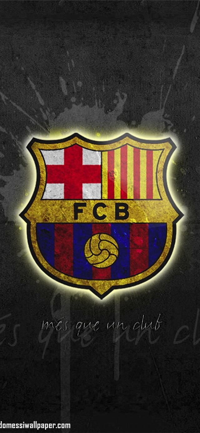 77 Fc Barcelona on Play iPhone X wallpaper 