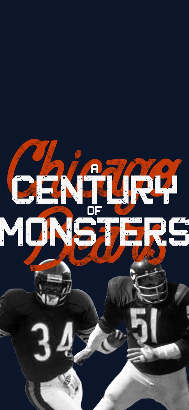A Century Of Monsters hand lettering design phone iPhone X wallpaper 