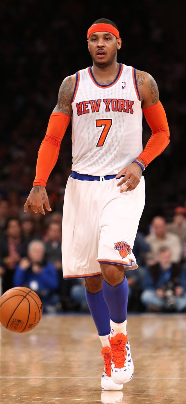 Carmelo Anthony Hd posted by Christopher Sellers iPhone X wallpaper 