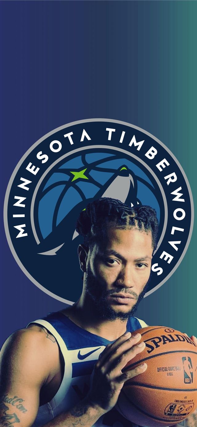 Derrick Rose Minnesota Timberwolves Cave iPhone X wallpaper 