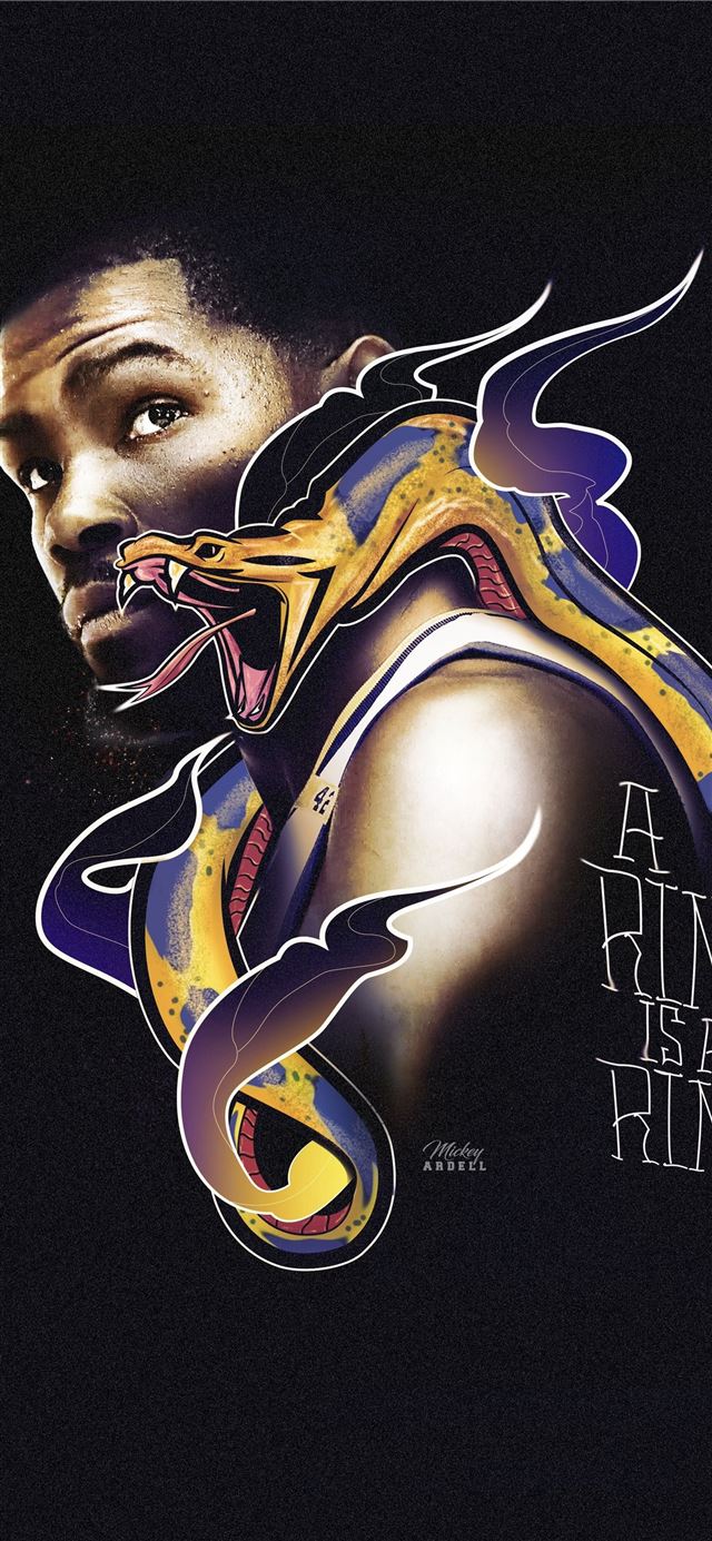 Kevin Durant warriors NBA Art wmcskills iPhone X wallpaper 