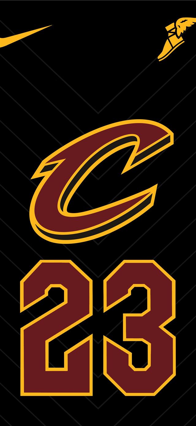 Lebron James Black Jersey Cleveland Cavaliers iPhone X Wallpapers Free