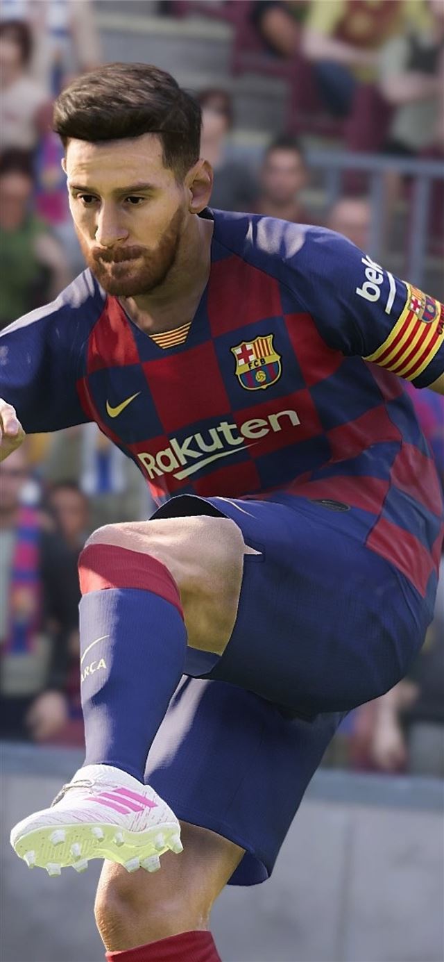 Lionel Messi In eFootball PES 2020 Sony Xperia X X... iPhone 11 wallpaper 