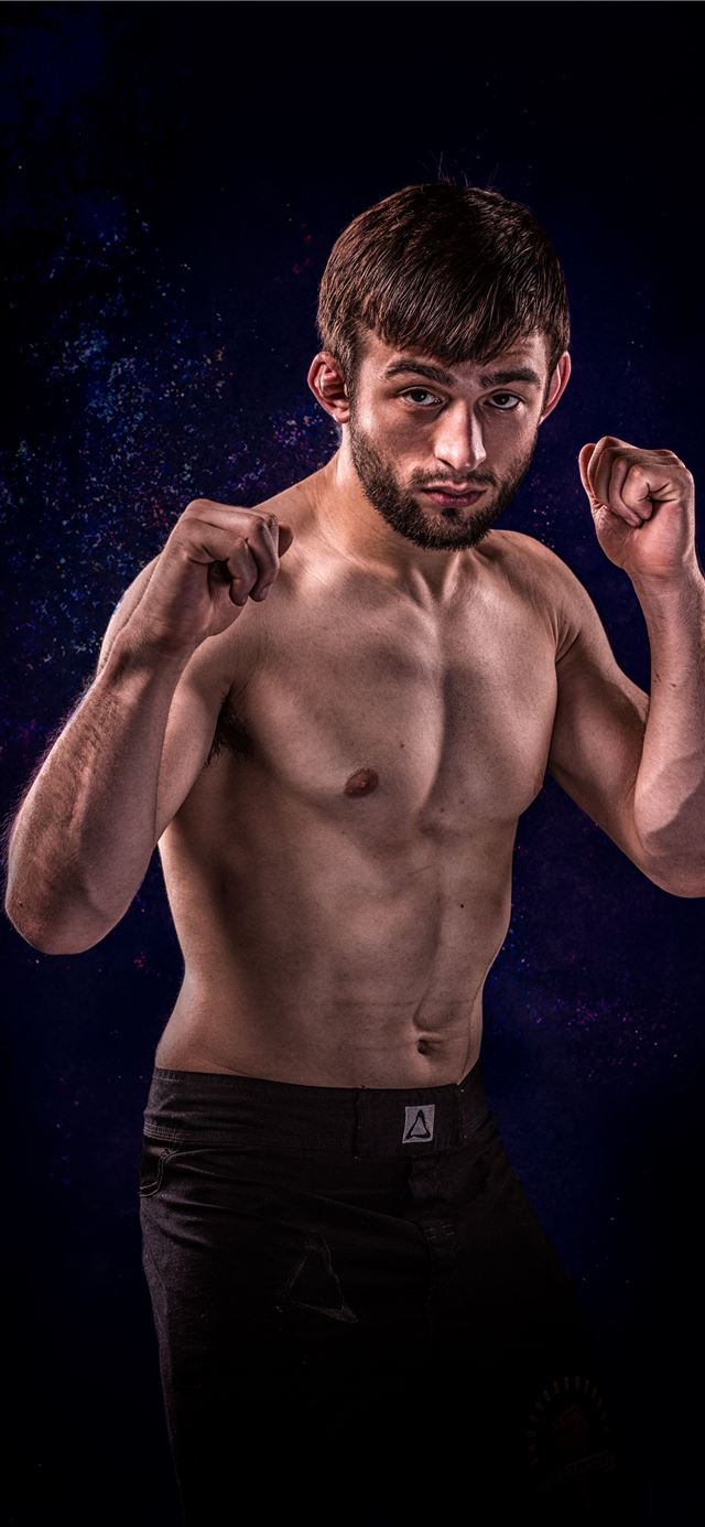 MMA Fighter Chase Henry Shot by Mark Hutto Applebo... iPhone X wallpaper 