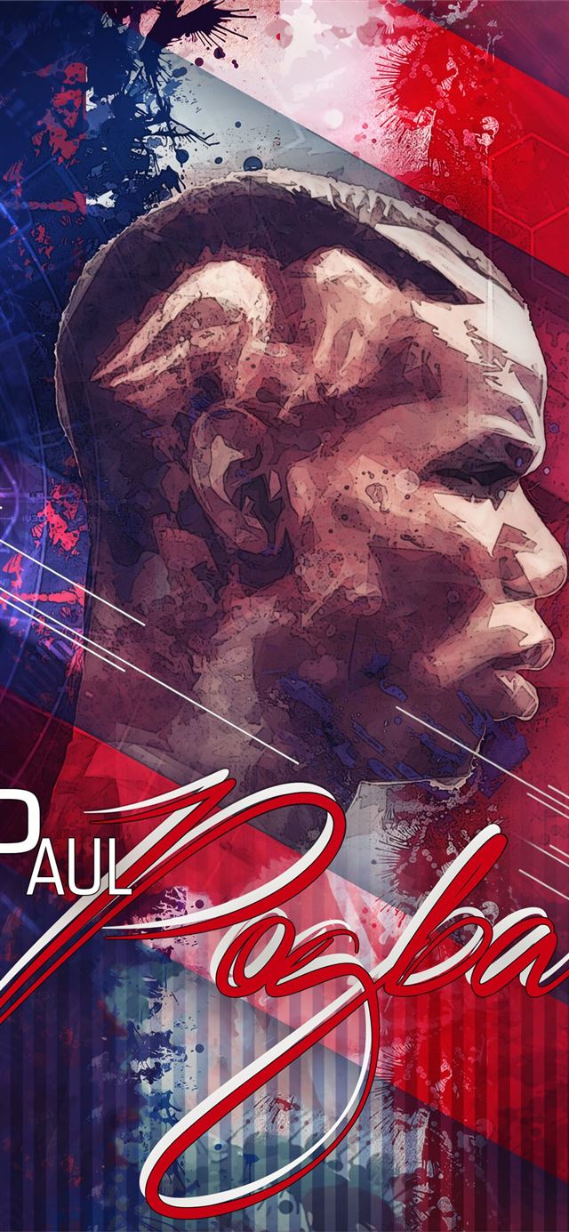 Paul Pogba Manchester United iPhone X wallpaper 