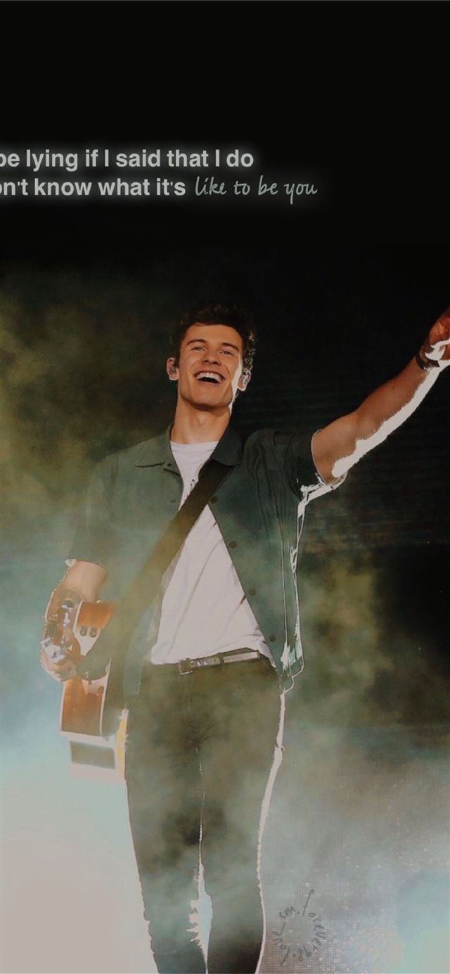 Shawn Mendes iPhone X wallpaper 