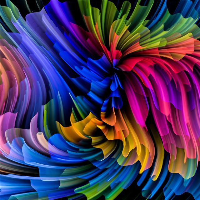 texture abstraction multicolor iPad Air wallpaper 