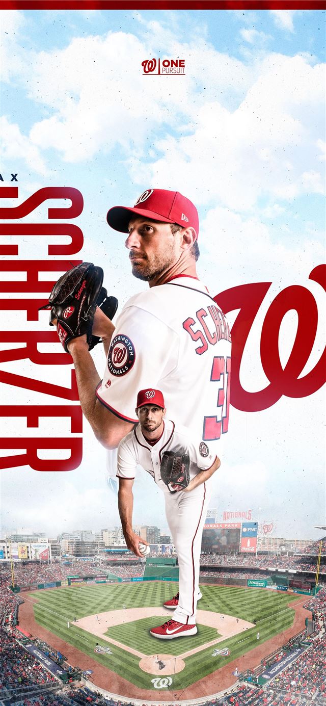 Washington Nationals Free Stock on iPhone X wallpaper 