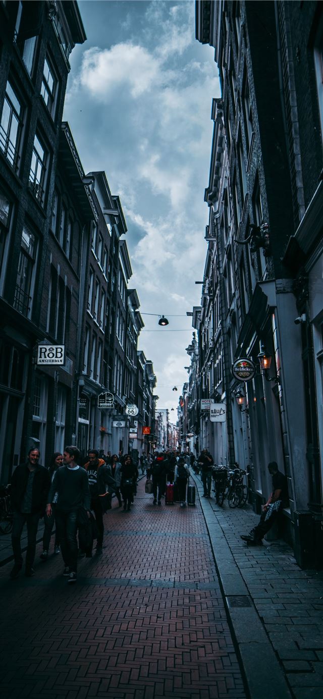 amsterdam streets 4k and background iPhone X wallpaper 