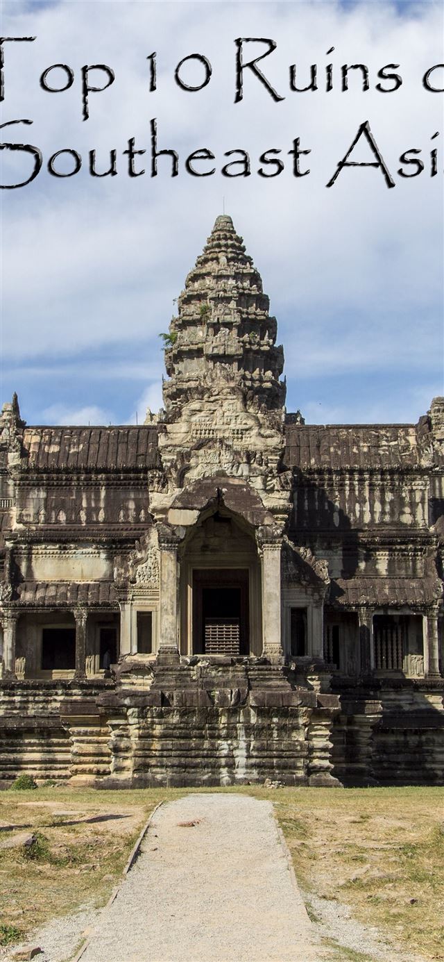 Angkor Wat iPhone X wallpaper 