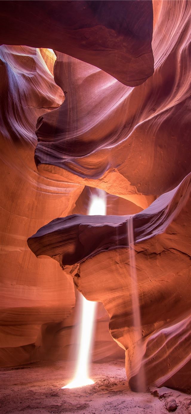 antelope canyon natures light show on earth and ba... iPhone 11 wallpaper 
