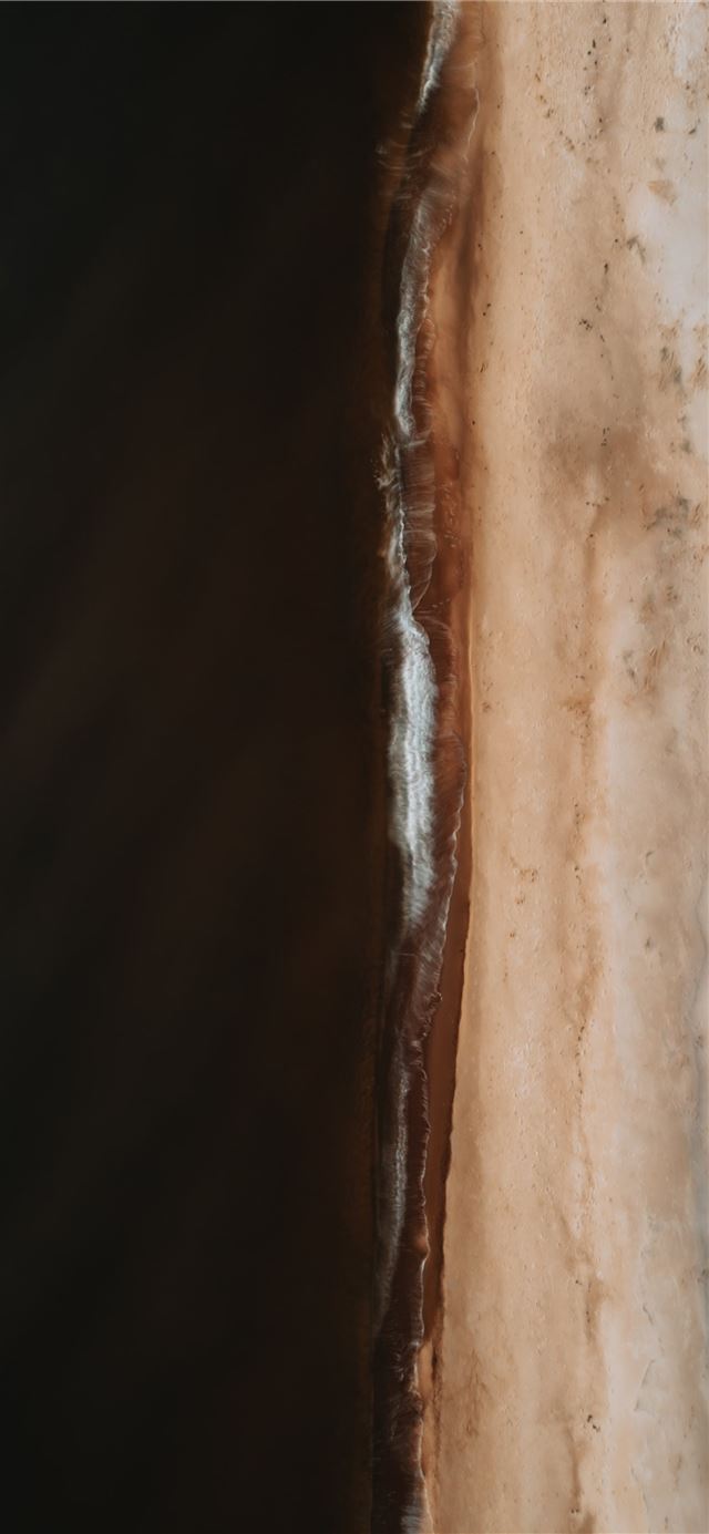 brown and white abstract painting iPhone 11 wallpaper 