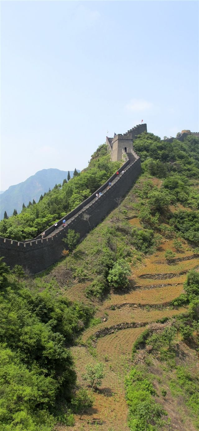 great wall of china free image iPhone X wallpaper 
