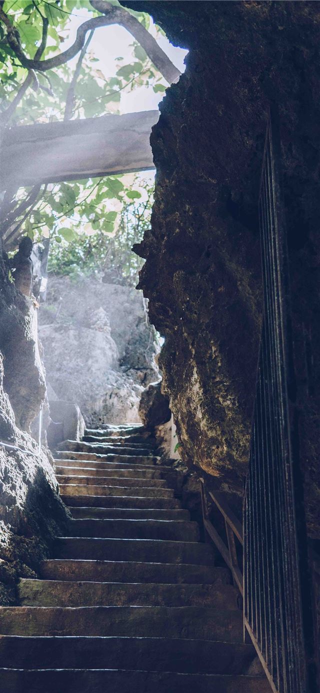 hidden light bali and stair hd 4k and background iPhone 11 wallpaper 