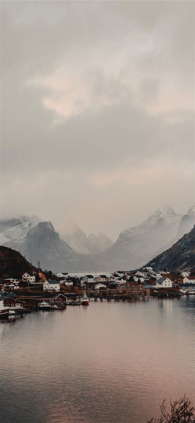 Lofoten Norway Android Phone iPhone X wallpaper 