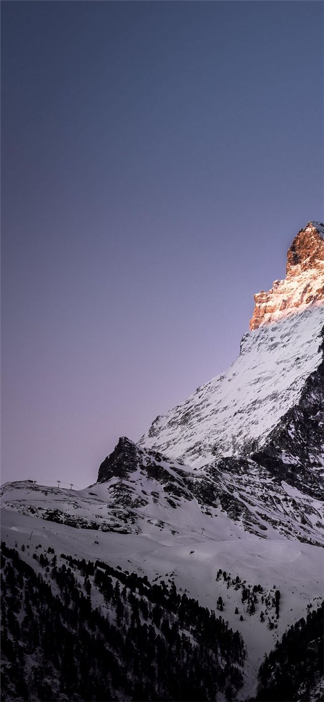 Matterhorn iPhone 11 wallpaper 