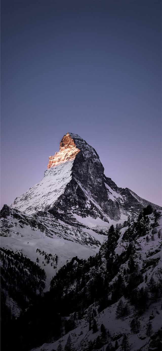 Matterhorn Zermatt Switzerland Android Phone iPhone X wallpaper 