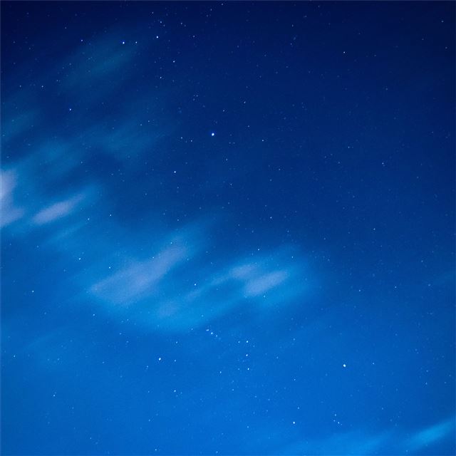 moonlight blue sky 4k iPad Pro wallpaper 