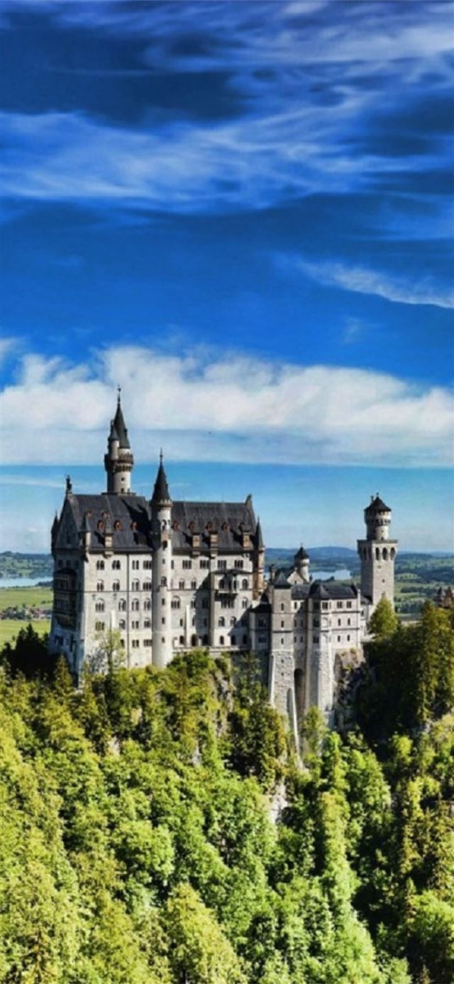 neuschwanstein castle fussen germany Samsung Galax... iPhone X wallpaper 