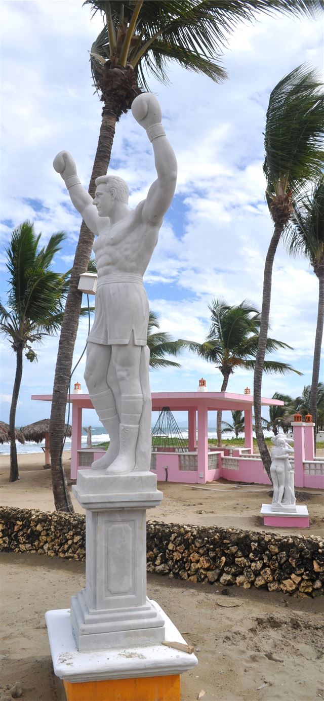 Rocky Statue in Cabarete Dominican Republic Rocky ... iPhone 11 wallpaper 