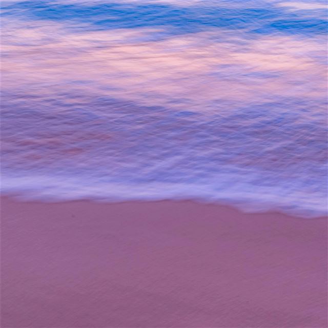 sea shore silent 5k iPad wallpaper 