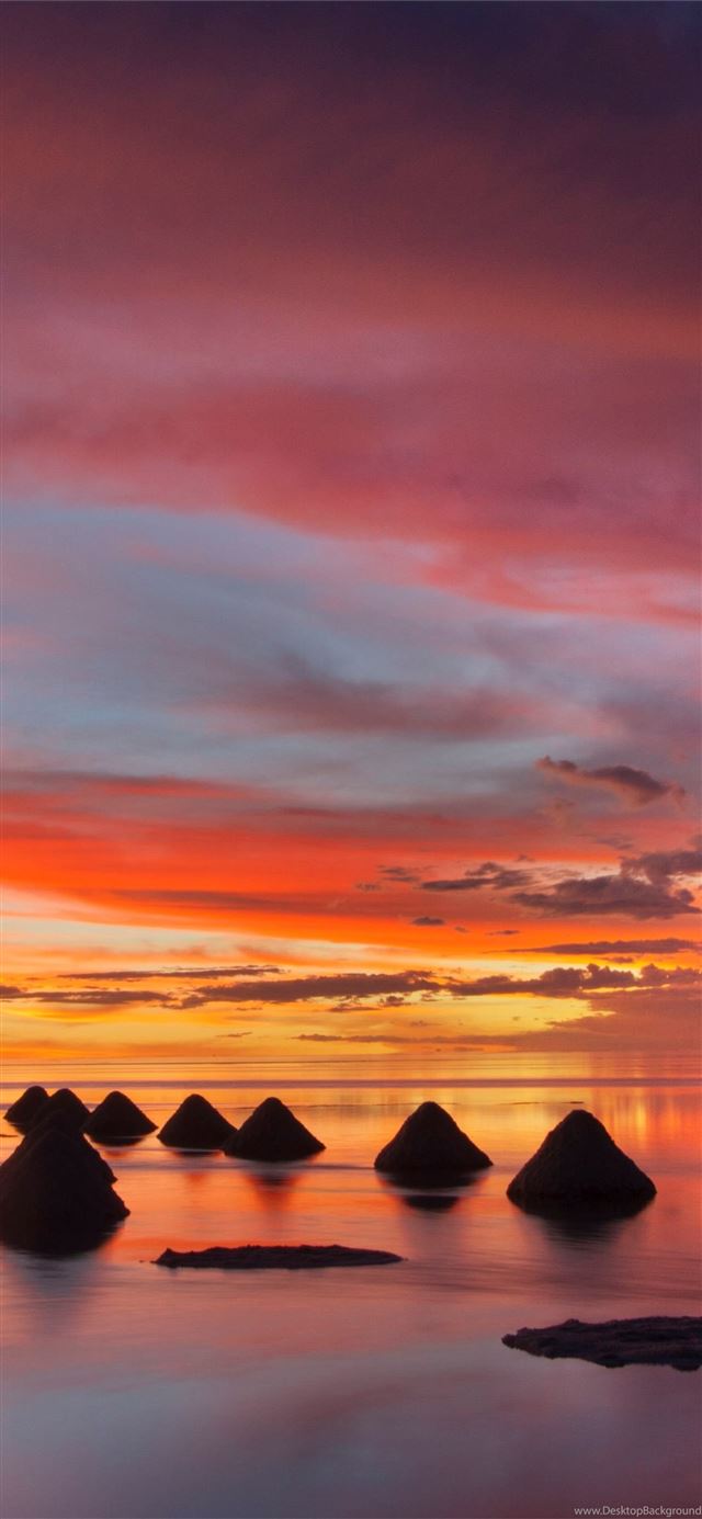 Sunrises And Sunsets Salar De Uyuni Nature iPhone X wallpaper 