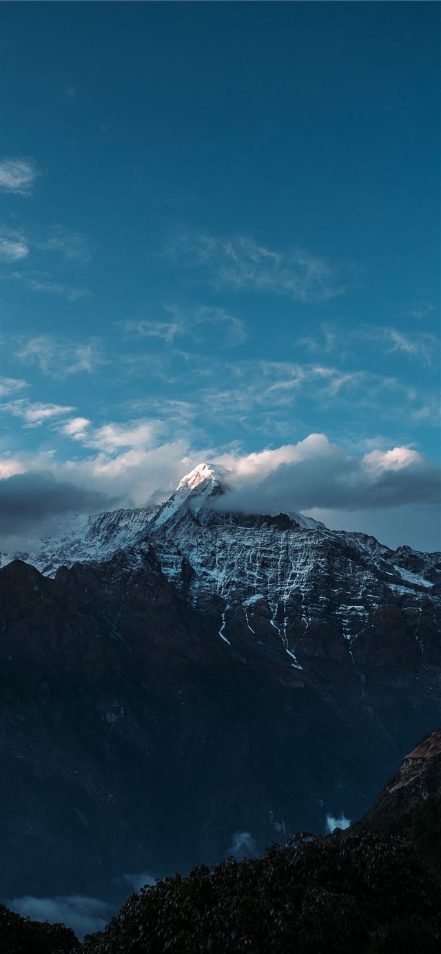 The Himalayas iPhone X wallpaper 