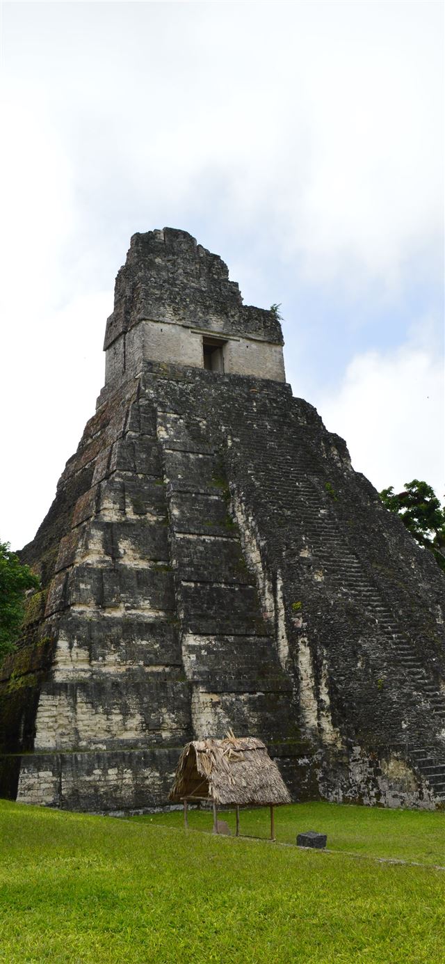 The Mayan Ruins of Tikal Guatemala iPhone X wallpaper 